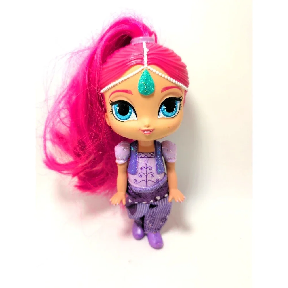 Nickelodeon Shimmer and Shine Shimmer Doll Pink  Hair Doll Only